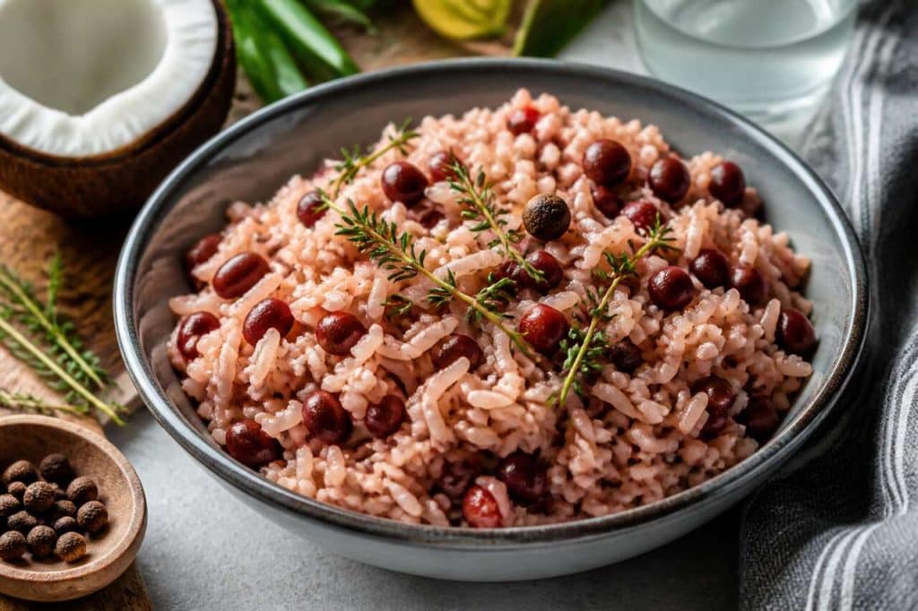 Recette du riz aux haricots bélizien