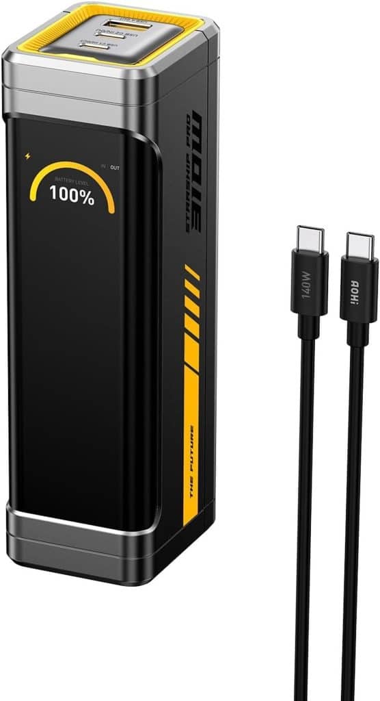 Test de la batterie externe AOHI 20000mAh 310W, charge rapide et puissante