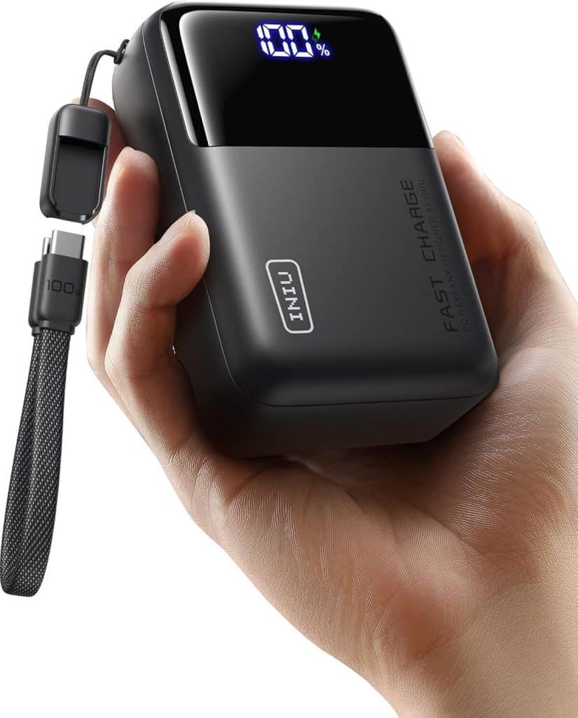 Test de la batterie externe INIU 100W : haute capacité et charge rapide