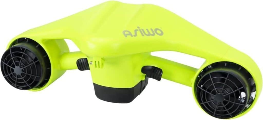 Test du scooter sous-marin Asiwo Manta : puissance à deux moteurs pour la plongée