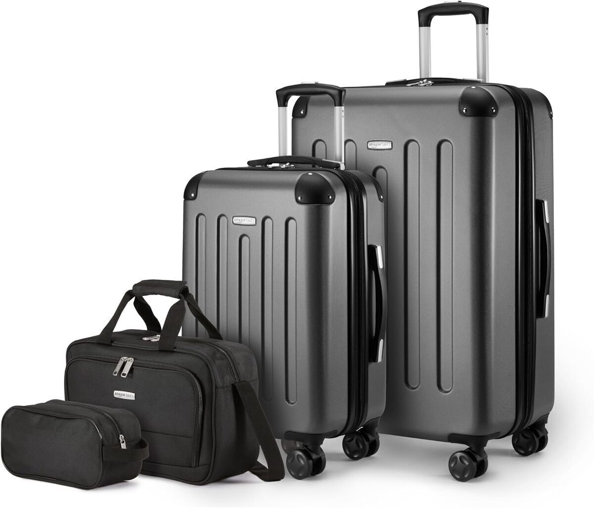 Test : ensembles de bagages rigides Amazon Basics 4 pièces