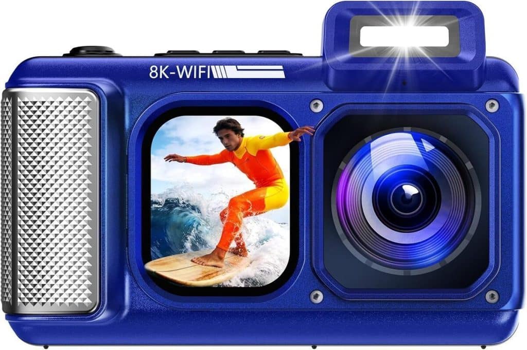 Test : maxmango V08 Pro 49FT, appareil photo étanche 8K wifi