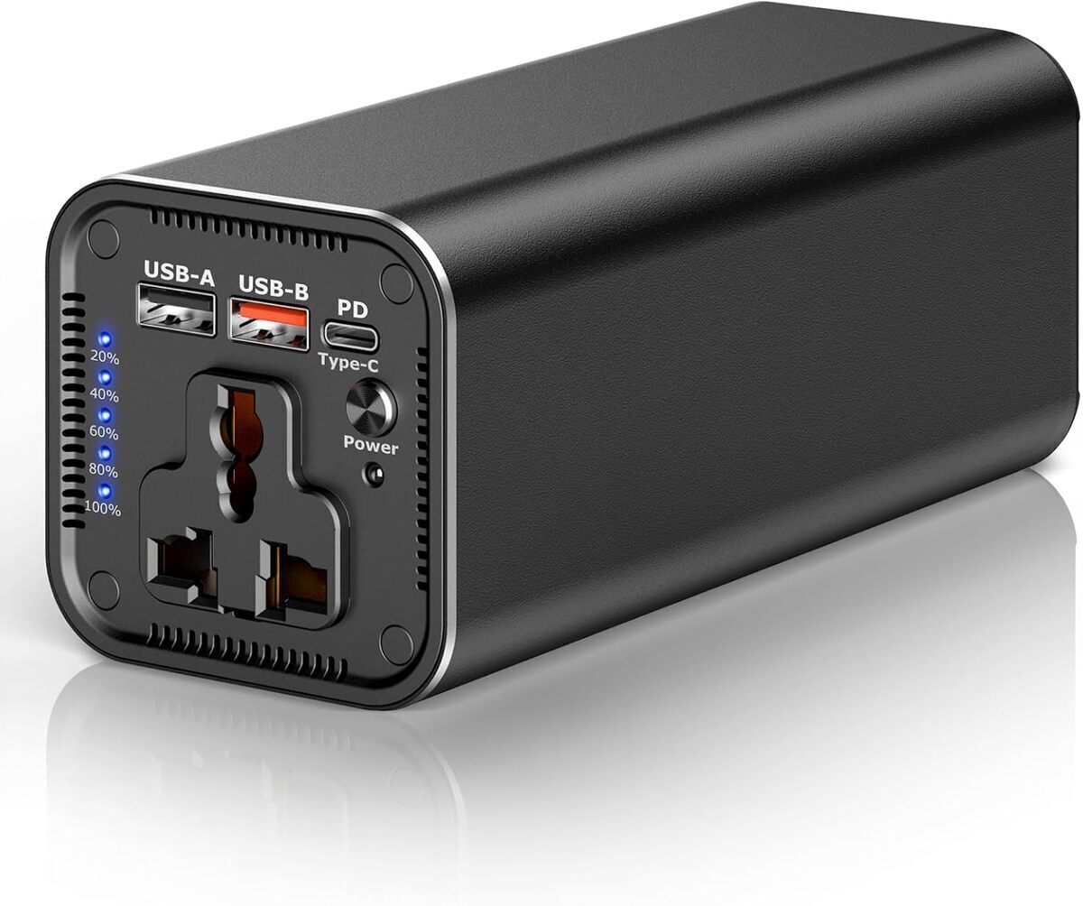 Test : powerbank P6, batterie externe 27000 mAh avec prise AC 100 W