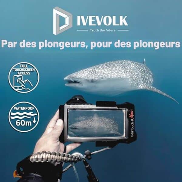Découvrez notre test détaillé du caisson étanche Divevolk Seatouch 4 Max Plus : protection optimale pour photographier sous l'eau avec votre iPhone en toute sérénité. 
