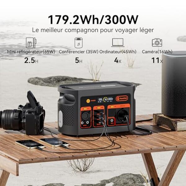 Découvrez notre test détaillé du générateur électrique portable FlashFish 300W : puissance, rapidité et fiabilité pour vos besoins énergétiques portables.