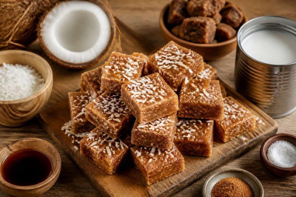 Recette de la tableta à la noix de coco bélizienne