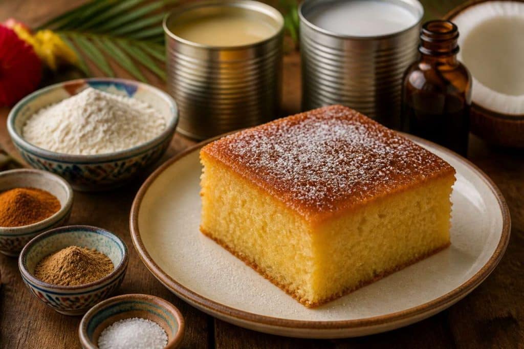 Recette du gâteau au lait bélizien