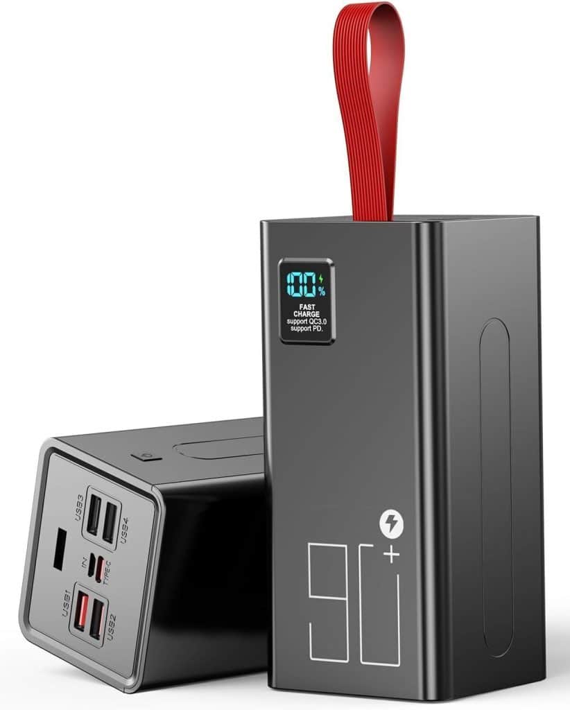 Test : batterie externe 90000mAh Power Bank charge rapide