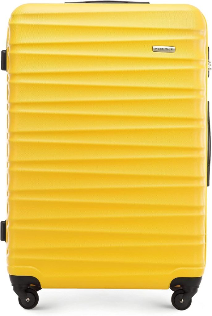 Test de la valise Wittchen Groove Line XL jaune