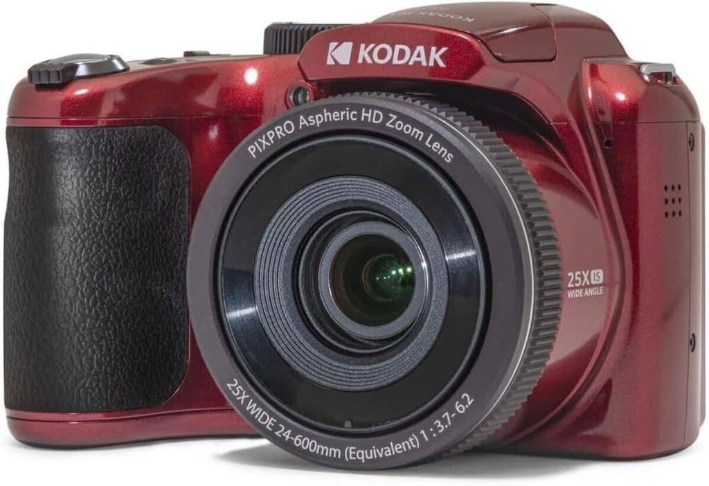 Test Kodak Astro Zoom AZ255 rouge : performance et style