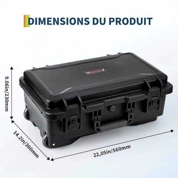 Découvrez la valise étanche Garvee 22'' pour protéger votre appareil photo avec une protection antichoc modulable et fiable. Avis complet et caractéristiques. 