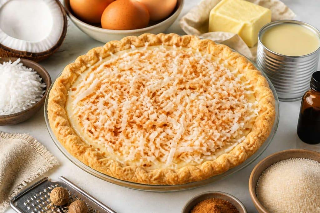 Recette de la tarte bélizienne à la crème de coco