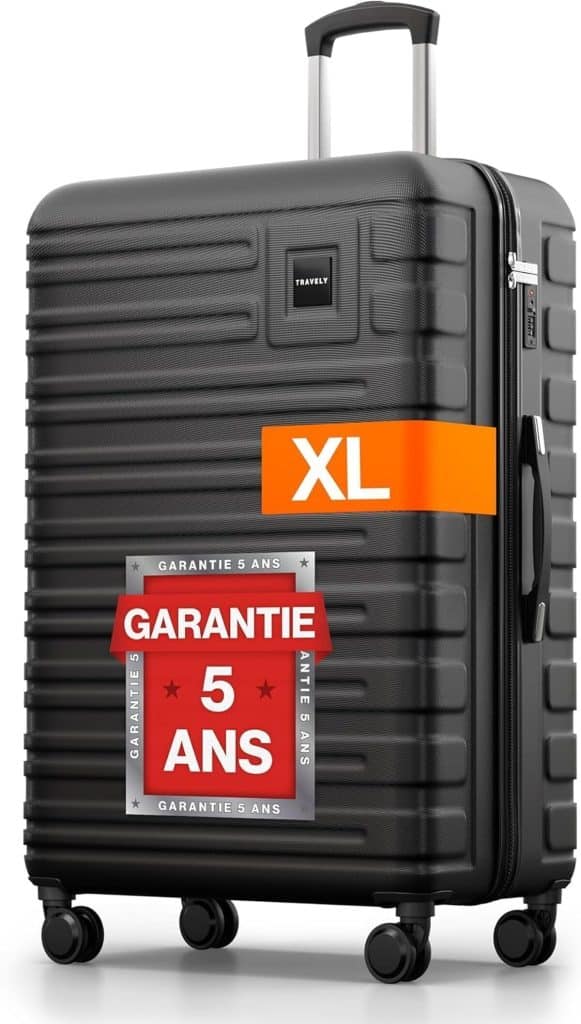 Test de la valise Travely XL 77 cm : robuste et sécurisée