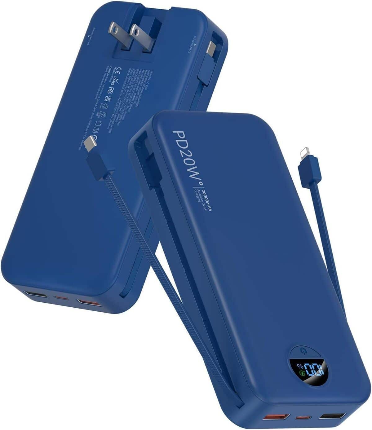 Test du chargeur portable 20 000 mAh : l'essentiel de voyage
